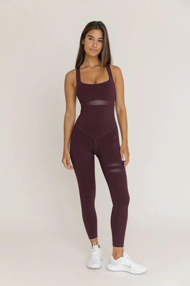 Nicole Burgundy Purple